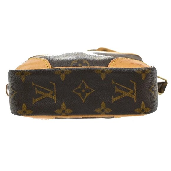 LOUIS VUITTON Danube Shoulder Bag Monogram Leather Brown France - Picture 5 of 16